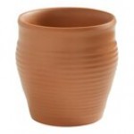 American Metalcraft Marra 4 oz. Terracotta Round Melamine Pot American Metalcraft Marra 4 oz. Terracotta Round Melamine Pot