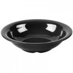 GET 1.3 qt. Black Elegance Coupe Entree Melamine Bowl - 12/Case GET 1.3 qt. Black Elegance Coupe Entree Melamine Bowl - 12/Case