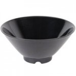 GET 1.3 qt. Black Elegance Coupe Entree Melamine Bowl - 12/Case GET 1.3 qt. Black Elegance Coupe Entree Melamine Bowl - 12/Case