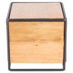 Cal-Mil 3562-11-99 Madera Rustic Pine Industrial Square Riser - 8 Cal-Mil 3562-11-99 Madera Rustic Pine Industrial Square Riser - 8