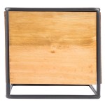 Cal-Mil 3562-11-99 Madera Rustic Pine Industrial Square Riser - 8 Cal-Mil 3562-11-99 Madera Rustic Pine Industrial Square Riser - 8