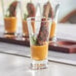 Acopa 5.5 oz. Flared Pilsner Beer Tasting Glass - 4/Pack