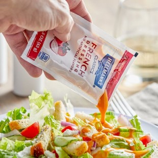 Hellmann's 1.5 oz. French Dressing Packet - 102/Case Hellmann's 1.5 oz. French Dressing Packet - 102/Case