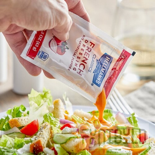 Hellmann's 1.5 oz. French Dressing Packet - 102/Case