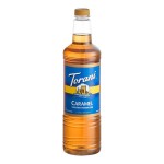 Torani Sugar-Free Caramel Flavoring Syrup Plastic Bottle 1 Liter - 6/Case Torani Sugar-Free Caramel Flavoring Syrup Plastic Bottle 1 Liter - 6/Case