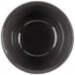 Cambro MDSHB9485 Harbor Collection Smoked Metal 9 oz. Insulated Plastic Bowl - 12/Pack