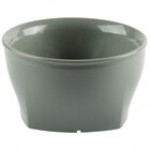Cambro MDSHB9485 Harbor Collection Smoked Metal 9 oz. Insulated Plastic Bowl - 12/Pack