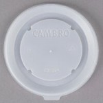 Cambro MDSHB9485 Harbor Collection Smoked Metal 9 oz. Insulated Plastic Bowl - 12/Pack