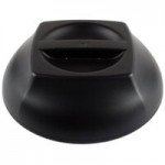 Cambro MDSHB9485 Harbor Collection Smoked Metal 9 oz. Insulated Plastic Bowl - 12/Pack