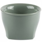 Cambro MDSHB9485 Harbor Collection Smoked Metal 9 oz. Insulated Plastic Bowl - 12/Pack