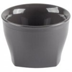 Cambro MDSHB9485 Harbor Collection Smoked Metal 9 oz. Insulated Plastic Bowl - 12/Pack