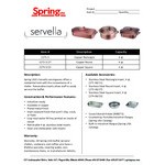 Spring USA Servella 4 Qt. Round Copper Chafer with Stainless Steel Insert 2275-5-27