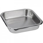 Spring USA Servella 4 Qt. Round Copper Chafer with Stainless Steel Insert 2275-5-27