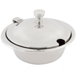 Bon Chef 5230CH Hot Solutions 52 oz. Chrome Induction Bottom Mini Chafing Dish