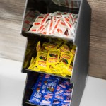 Vollrath CTC-3V 3 Tier 3 Bin Condiment Holder