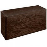 Cal-Mil Heritage Dark-Stained Oak Wood Condiment Organizer - 15