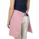 Intedge Mauve Poly-Cotton 4-Way Waist Apron - 38 Intedge Mauve Poly-Cotton 4-Way Waist Apron - 38