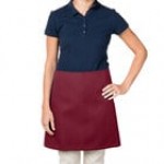 Intedge Mauve Poly-Cotton 4-Way Waist Apron - 38 Intedge Mauve Poly-Cotton 4-Way Waist Apron - 38