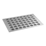 Baker's Lane 48 Cup 2.1 oz. Glazed Aluminized Steel Mini Muffin / Cupcake Pan - 26 Baker's Lane 48 Cup 2.1 oz. Glazed Aluminized Steel Mini Muffin / Cupcake Pan - 26