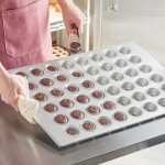 Baker's Lane 48 Cup 2.1 oz. Glazed Aluminized Steel Mini Muffin / Cupcake Pan - 26 Baker's Lane 48 Cup 2.1 oz. Glazed Aluminized Steel Mini Muffin / Cupcake Pan - 26