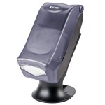 San Jamar H5005SCL Fullfold Venue Stand Mount Napkin Dispenser with Control Face - Clear