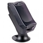 San Jamar H5005SCL Fullfold Venue Stand Mount Napkin Dispenser with Control Face - Clear