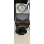 San Jamar H5005SCL Fullfold Venue Stand Mount Napkin Dispenser with Control Face - Clear
