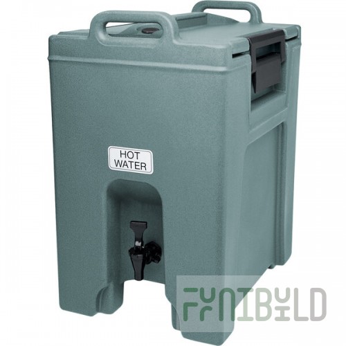 Cambro UC1000401 Ultra Camtainer® 10.5 Gallon Slate Blue Insulated Beverage Dispenser