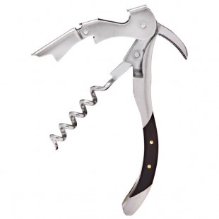 Franmara 3287 Donatello Waiter's Corkscrew with Ebony Handle