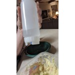 FIFO Innovations 12 oz. Clear Double Wide-Mouth Squeeze Bottle with Thick Dispensing Valve - 12/Case FIFO Innovations 12 oz. Clear Double Wide-Mouth Squeeze Bottle with Thick Dispensing Valve - 12/Case