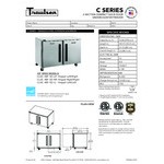 Traulsen CLUC-48F-SD-LR C Series 48 1/4