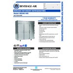 Beverage-Air HR3HC-1HS Horizon Series 78 Beverage-Air HR3HC-1HS Horizon Series 78