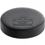 8 oz. Black Regular Wall Polypropylene Jar - 350/Case 8 oz. Black Regular Wall Polypropylene Jar - 350/Case