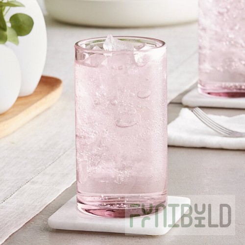 Acopa Pangea 16 oz. Mauve Beverage Glass - 12/Case