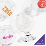 Acopa Select 9 oz. Customizable Brandy Snifter - 12/Case