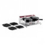 Estella WBMX2A Double Belgian Waffle Maker with Waffle on a Stick Plate - 120V, 1,820W
