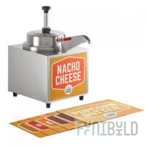 Server FSPW-SS 100066 Supreme 48 oz. Pouched Product Warmer / Merchandiser with Pump - 120V, 517W