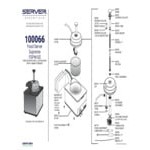 Server FSPW-SS 100066 Supreme 48 oz. Pouched Product Warmer / Merchandiser with Pump - 120V, 517W Server FSPW-SS 100066 Supreme 48 oz. Pouched Product Warmer / Merchandiser with Pump - 120V, 517W