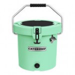 CaterGator RCCG20CAM Camouflage 20 Qt. Round Rotomolded Outdoor Cooler / Ice Chest