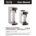 Avantco C15 Pourover Airpot Coffee Brewer - 120V, 1,650W