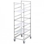 Channel 411S 20 Pan Side Load Stainless Steel Bun / Sheet Pan Rack - Assembled