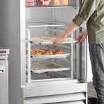 Avantco 7 Pan Aluminum End Load Sheet / Bun Pan Rack for Reach-Ins - Unassembled