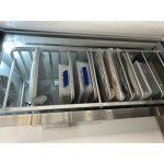 Avantco 7 Pan Aluminum End Load Sheet / Bun Pan Rack for Reach-Ins - Unassembled
