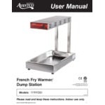 Avantco FFDS-1 Freestanding Infrared French Fry Warmer / Dump Station - 1000W, 120V Avantco FFDS-1 Freestanding Infrared French Fry Warmer / Dump Station - 1000W, 120V