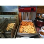 Avantco FFDS-1 Freestanding Infrared French Fry Warmer / Dump Station - 1000W, 120V Avantco FFDS-1 Freestanding Infrared French Fry Warmer / Dump Station - 1000W, 120V
