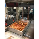 Avantco FFDS-1 Freestanding Infrared French Fry Warmer / Dump Station - 1000W, 120V Avantco FFDS-1 Freestanding Infrared French Fry Warmer / Dump Station - 1000W, 120V
