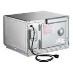 Amana RFS12TS Medium Duty Stainless Steel Commercial Microwave with Push Button Controls - 120V, 1,200W Amana RFS12TS Medium Duty Stainless Steel Commercial Microwave with Push Button Controls - 120V, 1,200W