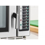 Amana RFS12TS Medium Duty Stainless Steel Commercial Microwave with Push Button Controls - 120V, 1,200W Amana RFS12TS Medium Duty Stainless Steel Commercial Microwave with Push Button Controls - 120V, 1,200W