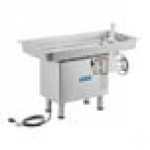 ProCut KG-22-W-SS #22 Stainless Steel Electric Meat Grinder with Safe Guard - 110V, 1 hp