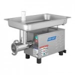 ProCut KG-22-W-SS #22 Stainless Steel Electric Meat Grinder with Safe Guard - 110V, 1 hp
